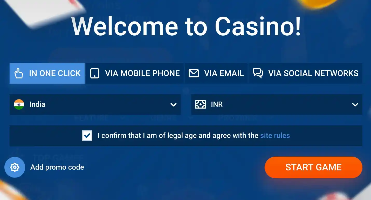 betup register and login
